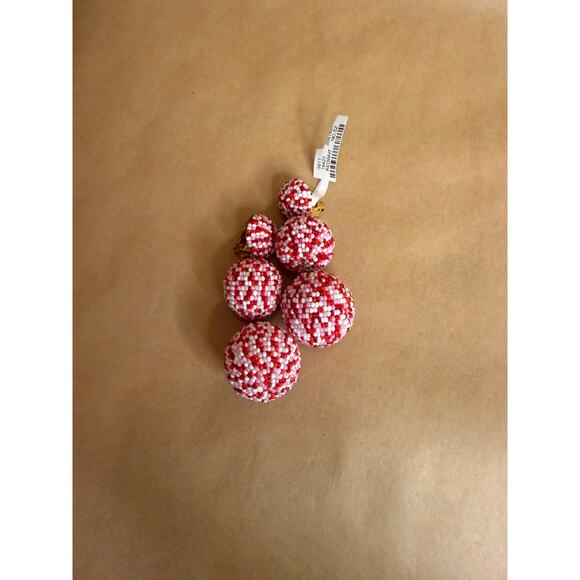 BNWT +Receipt: Rebecca de Ravenel Classic 3 drop Sara Limited Edition Clip On - Picture 2 of 8